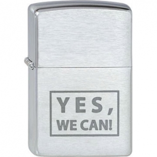 Zippo Yes, we can! inclusief graveren